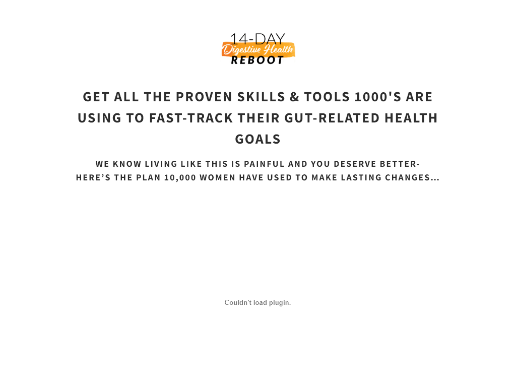 14-DAY DIGESTIVE HEALTH REBOOT REVIEW | THE GLITCH I FOUND ON DAY 2