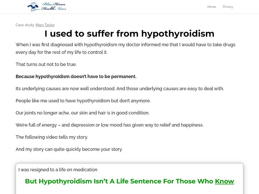 HYPOTHYROIDISM (WEIGHT GAIN) REVIEW : MY WEEKEND TEST RESULTS ARE IN