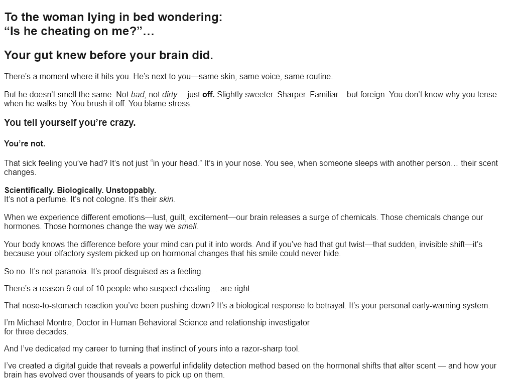 THE CHEATER’S SCENT REVIEW – THE END OF MY STRUGGLE!