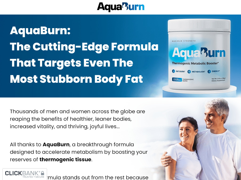 AQUABURN REVIEW – 12 WEEKS ANALYSIS: LEGITIMATE METABOLIC HYDRATION OR JUST EXPENSIVE WATER?
