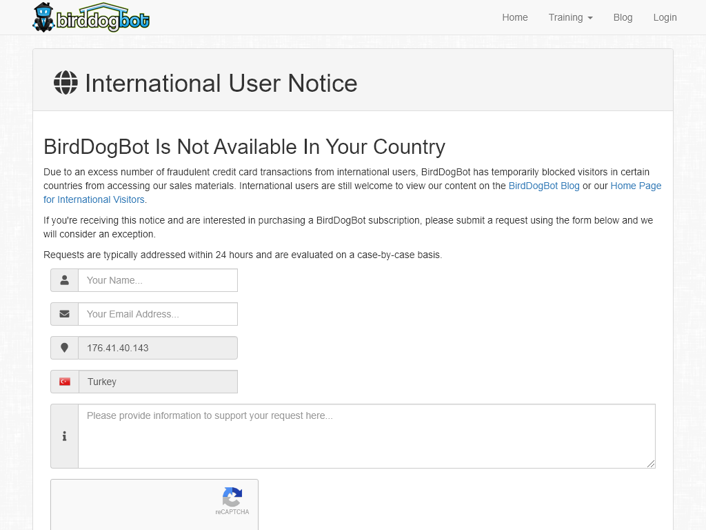 BIRDDOGBOT REVIEW : THE DATA DOES NOT LIE