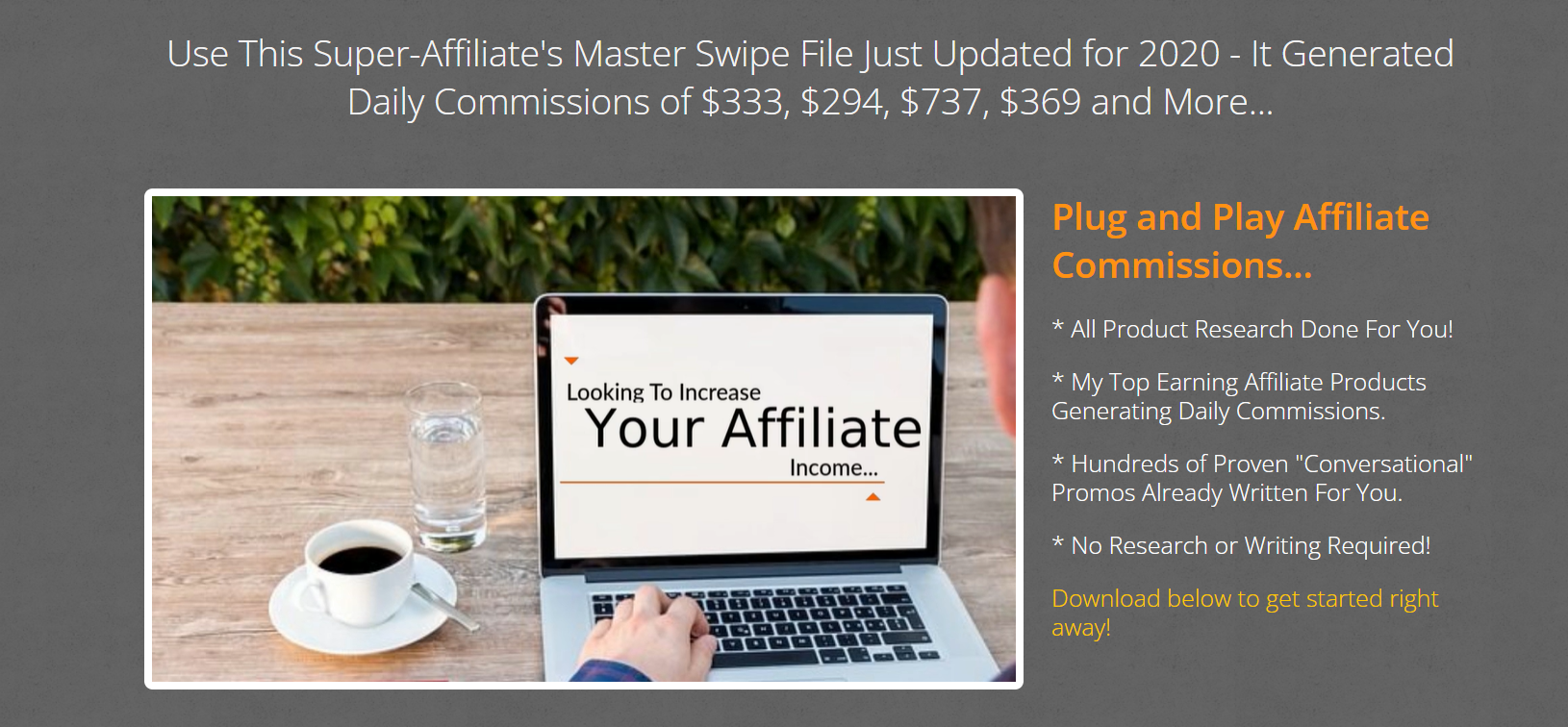 AFFILIATE MARKETING MASTER SWIPE FILE REVIEW – MY FINAL RECOMMENDATION