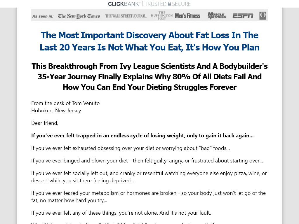 BURN THE FAT MEAL PLANNING GUIDE REVIEW | MY FINAL THOUGHTS AFTER TESTING