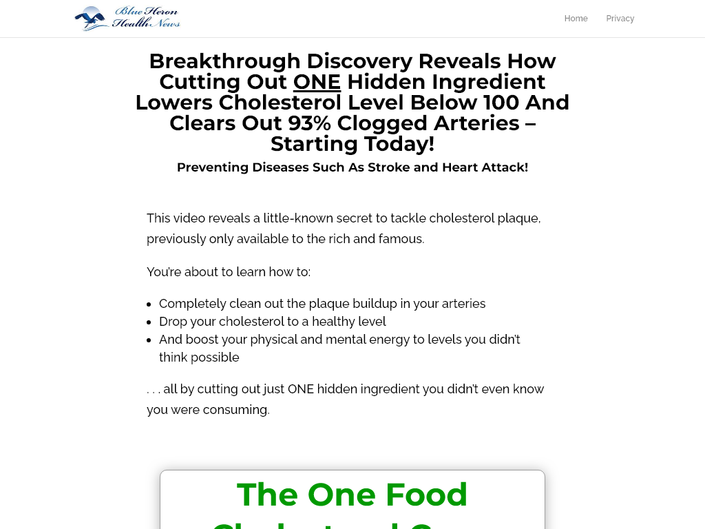 HIGH CHOLESTEROL REVIEW : THE RESULT I DREAMED OF