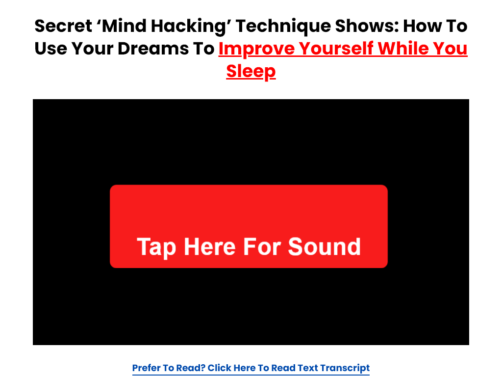 LUCID DREAMING OFFER REVIEW | THE SHOCKING DIFFERENCE!