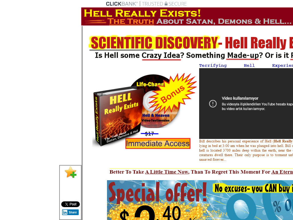 HELL REALLY EXISTS REVIEW : WHY EXPERTS ARE SILENT