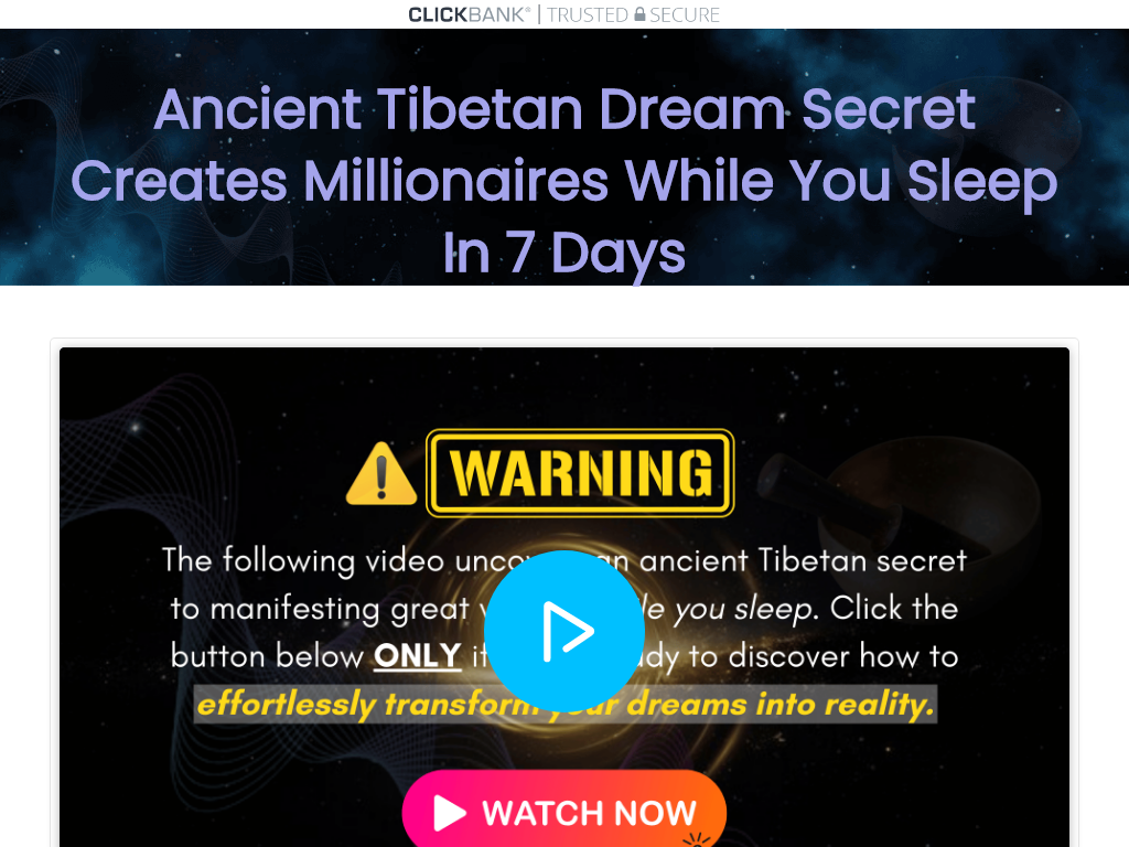 WEALTH DREAM CODE REVIEW – THE TRUTH THEY HIDE FROM YOU!