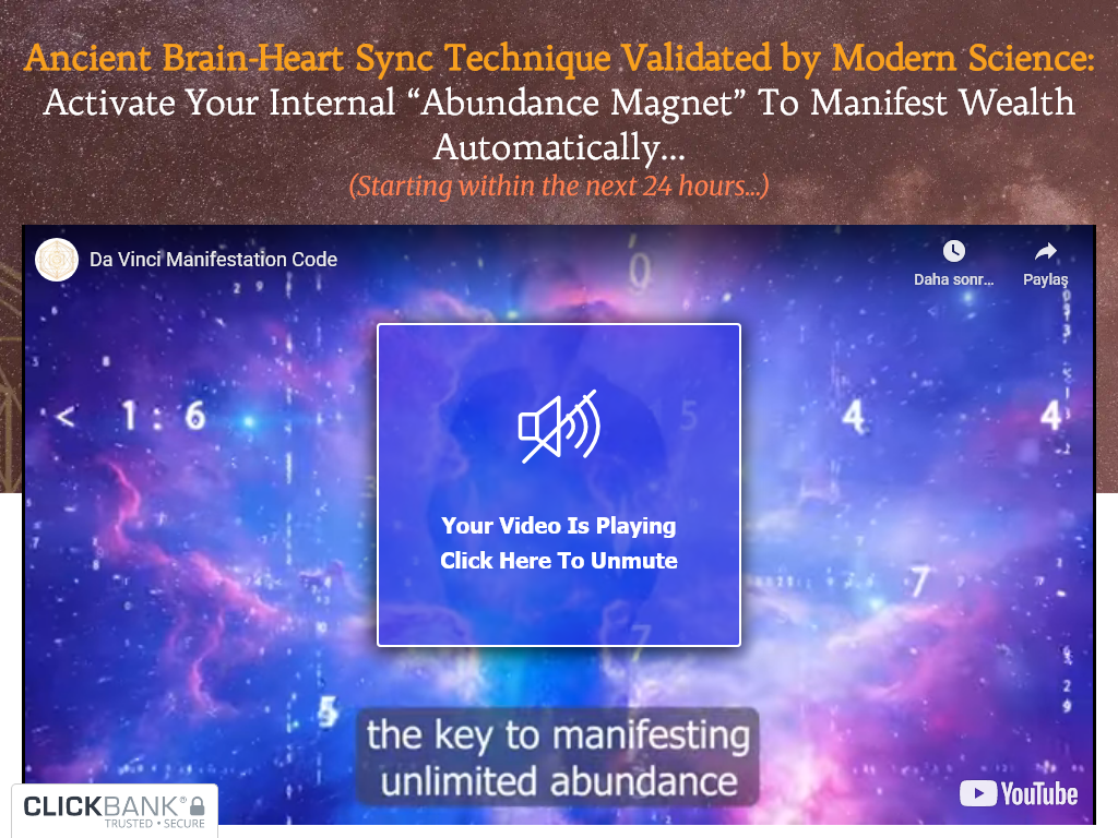 DA VINCI MANIFESTATION CODE REVIEW | THE CHANGE IS UNDENIABLE