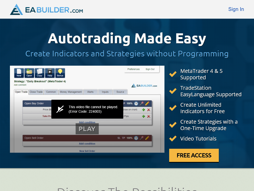 EA BUILDER  REVIEW | WHAT I WISH I KNEW SOONER