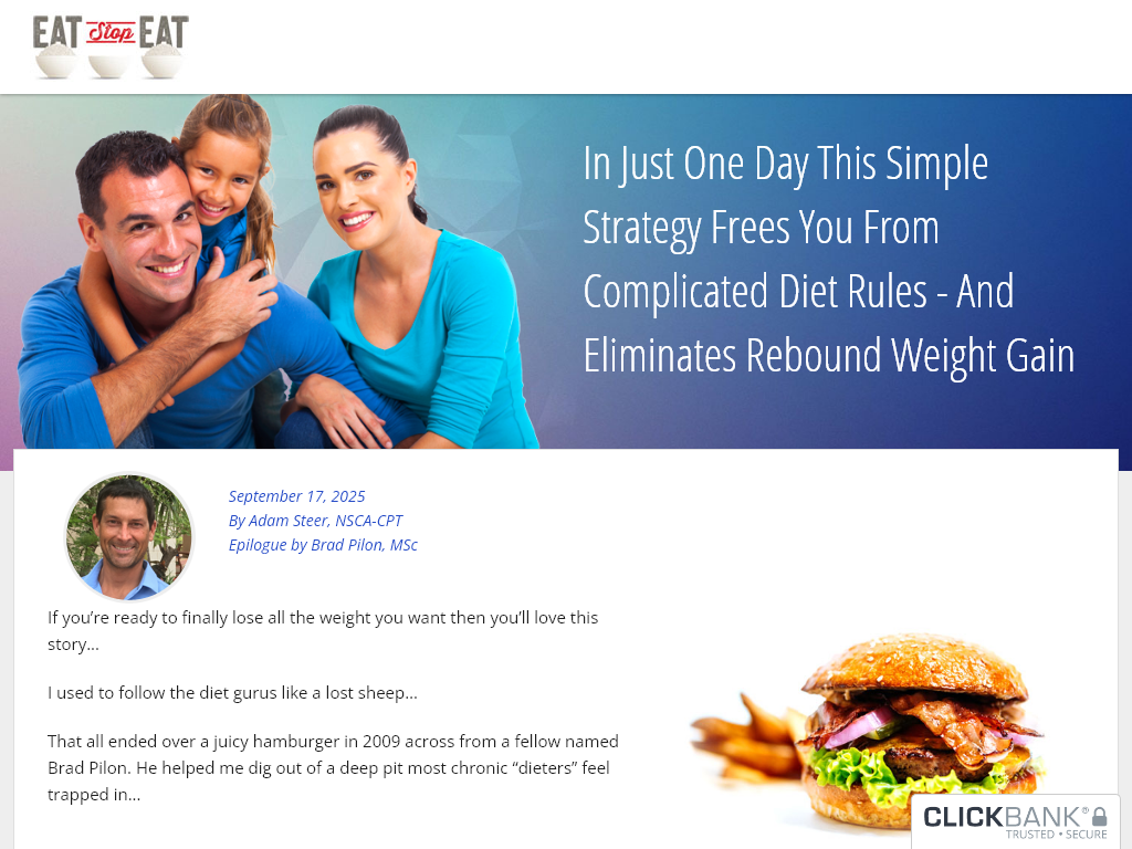EAT STOP EAT REVIEW – CAN INTERMITTENT FASTING TRANSFORM YOUR BODY IN 3 MONTHS?