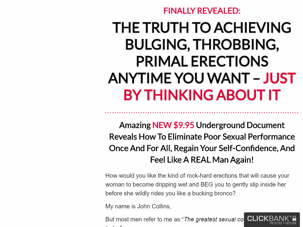 THE ED BIBLE REVIEW : THE RESULT THAT STUCK WITH ME