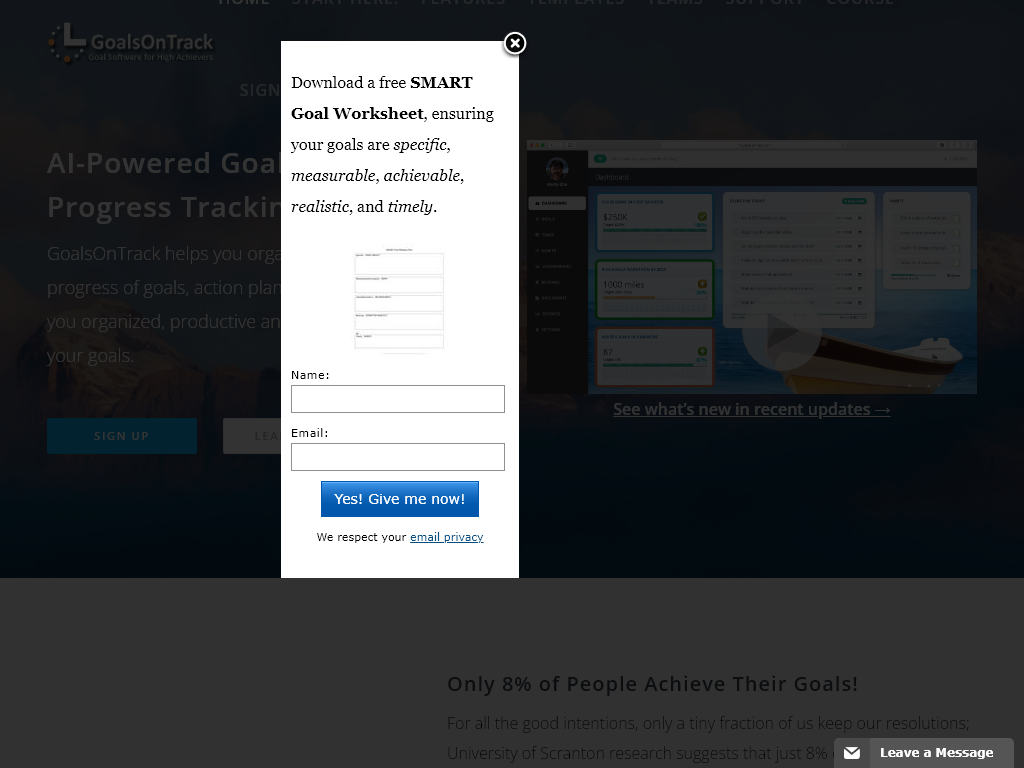 GOAL SETTING SOFTWARE FOR HIGH ACHIEVERS REVIEW – IS IT A MIRACLE CURE?