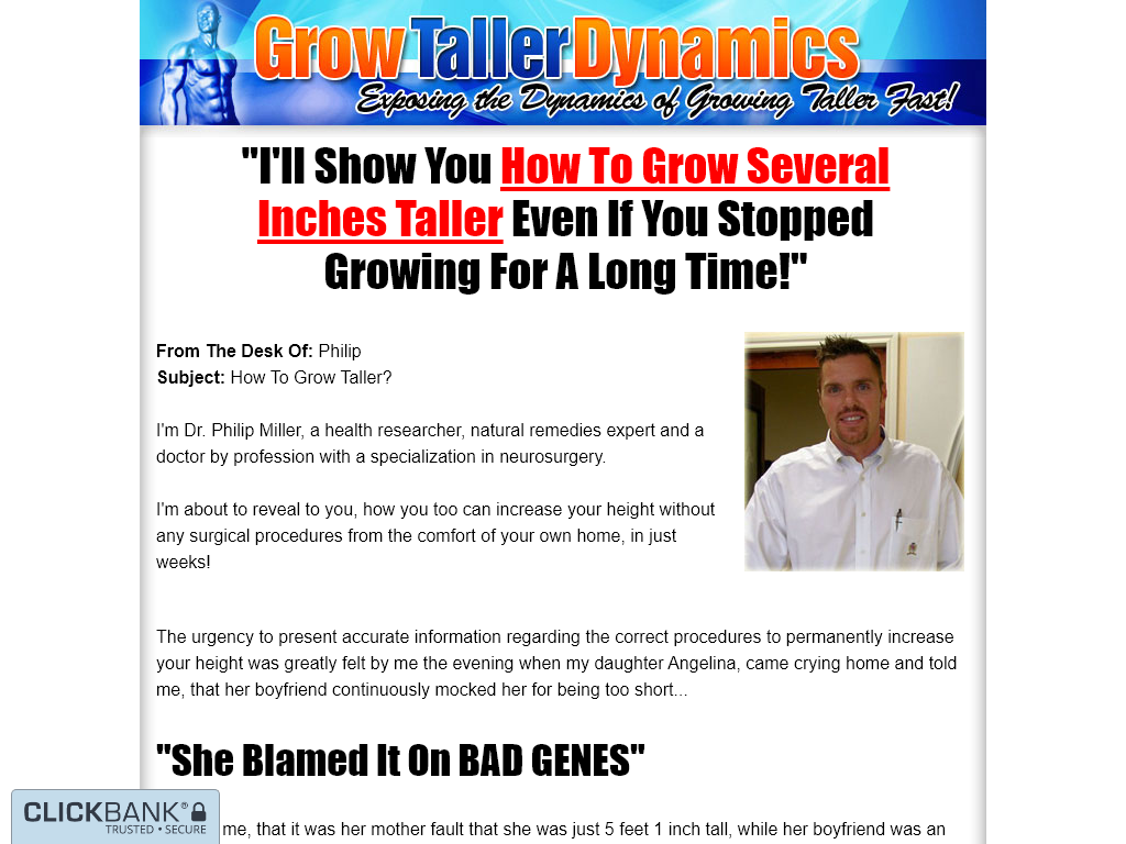 Grow Taller Dynamics Review | My 7 Day Result Scared Me