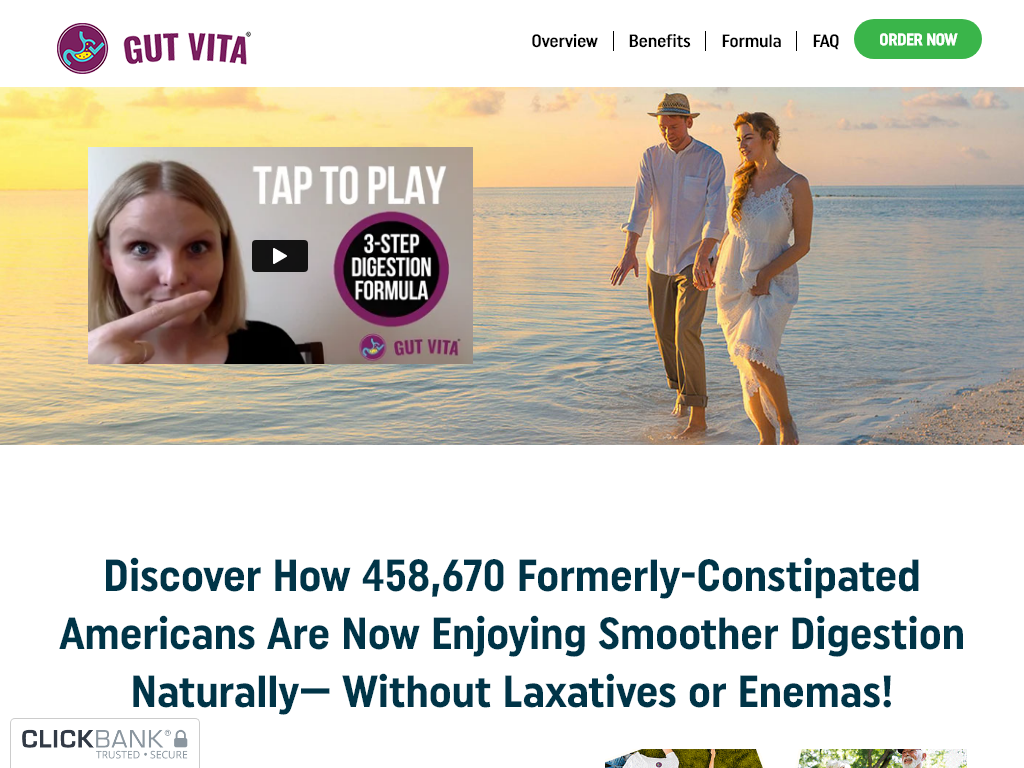 GUT VITA Review – Can This Ancient Swiss Protocol End Your Bloat?