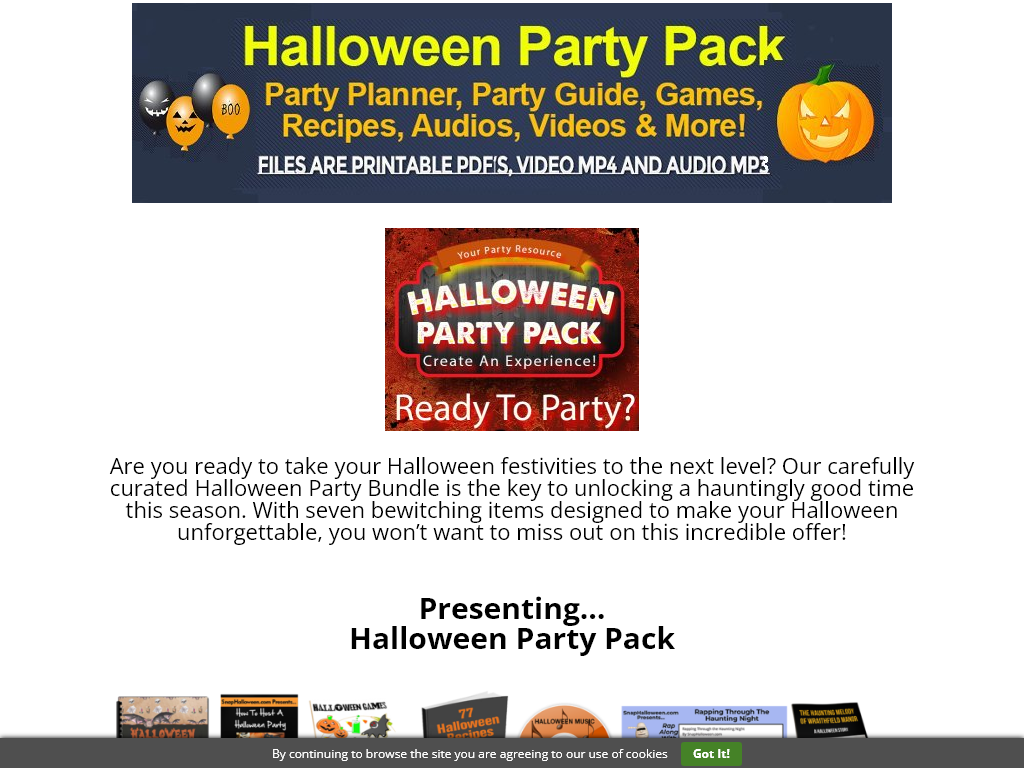 HALLOWEEN PARTY PACK REVIEW | MY 1 YEAR REVIEW IS HERE
