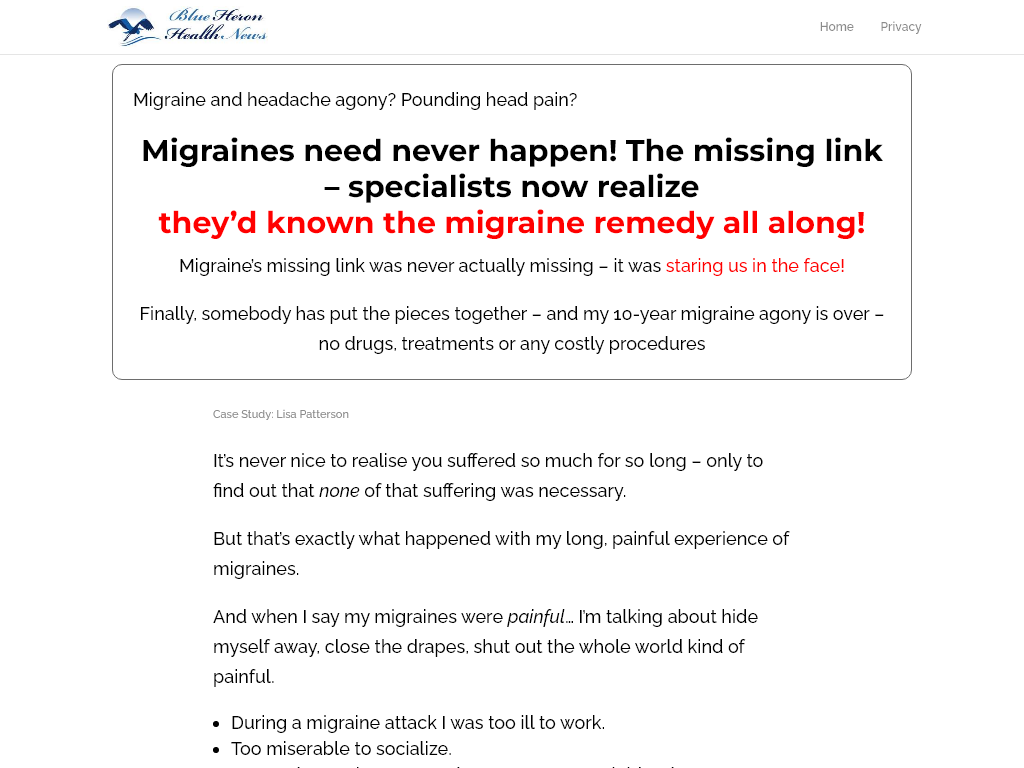 THE MIGRAINE AND HEADACHE PROGRAM REVIEW – MY FINAL THOUGHTS AFTER 90 DAYS
