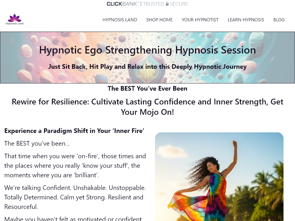 HYPNOTIC EGO STRENGTHENING HYPNOSIS REVIEW – CAN HYPNOSIS REALLY REBUILD INNER CONFIDENCE?