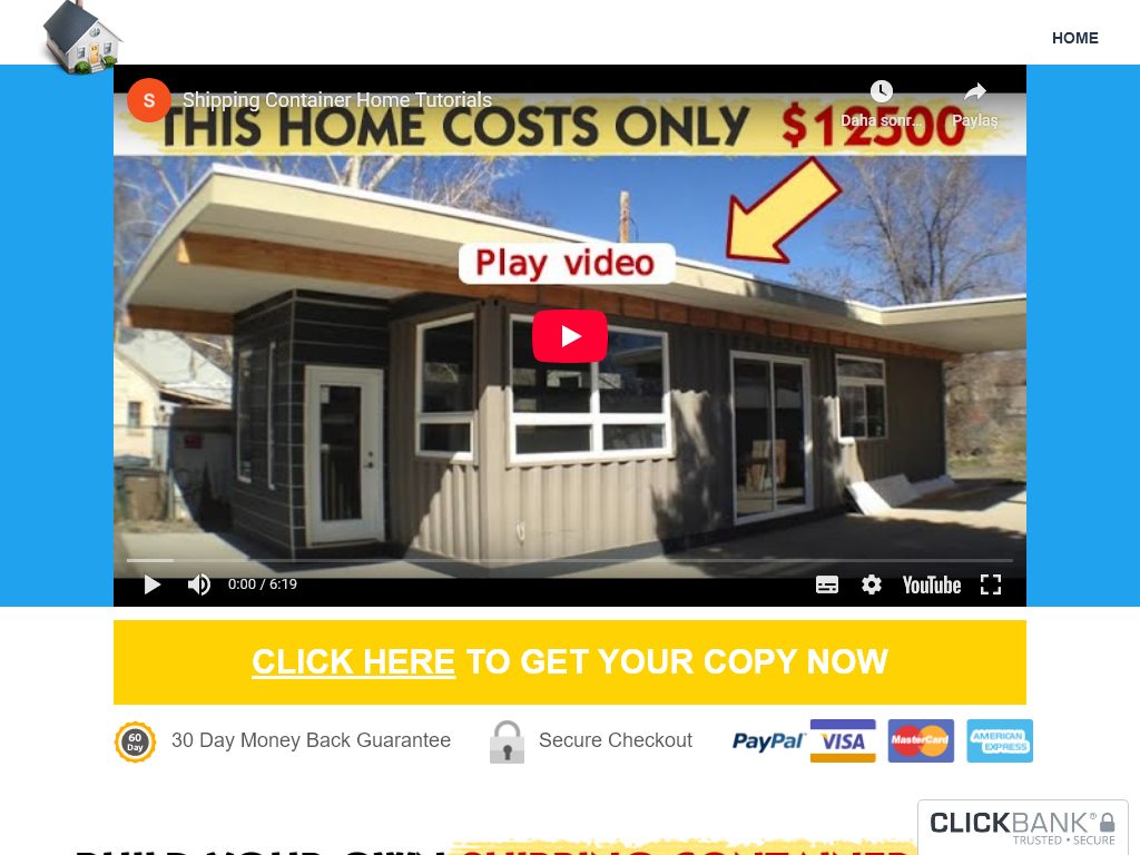 BUILD YOUR OWN SHIPPING CONTAINER HOME REVIEW – HOW IT FIT INTO MY LIFE