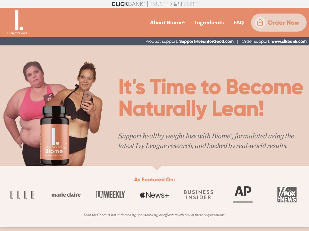 LeanBiome Review – Is This 30-Day Lean Bacteria Ritual Legit?