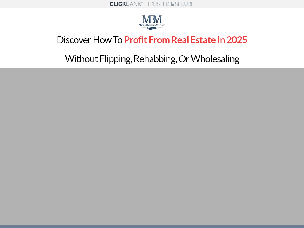 MICROBANKING METHOD REVIEW – THE 7 DAY SWITCH