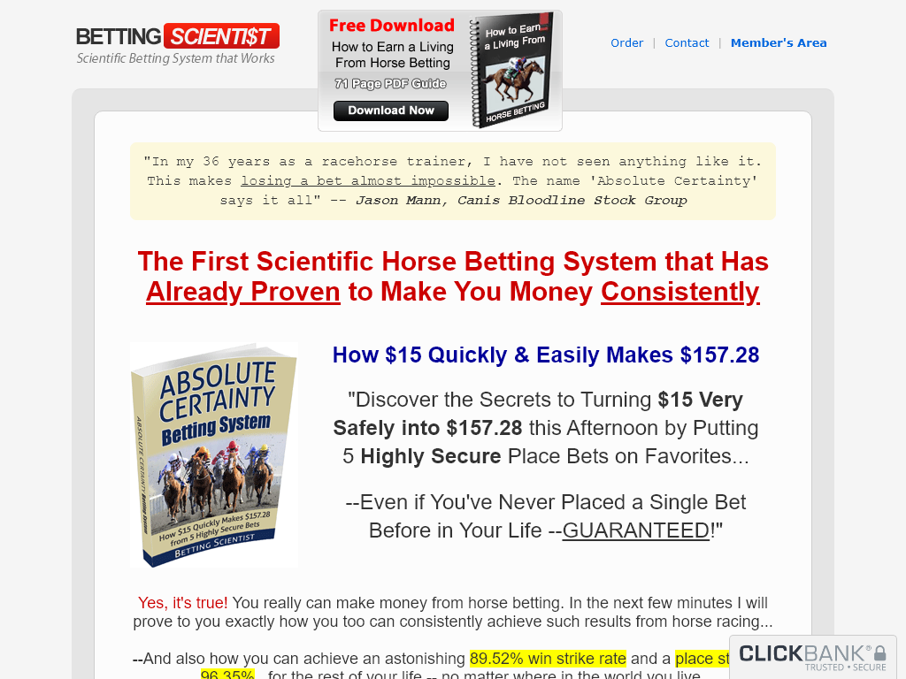 BETTING SCIENTIST REVIEW | I FOUND THE ANSWER IN 5 SECONDS