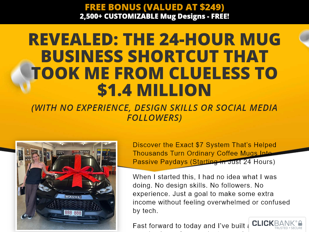 Mug Moguls eBook & Course Review – My 7 Day Profit/Loss Log