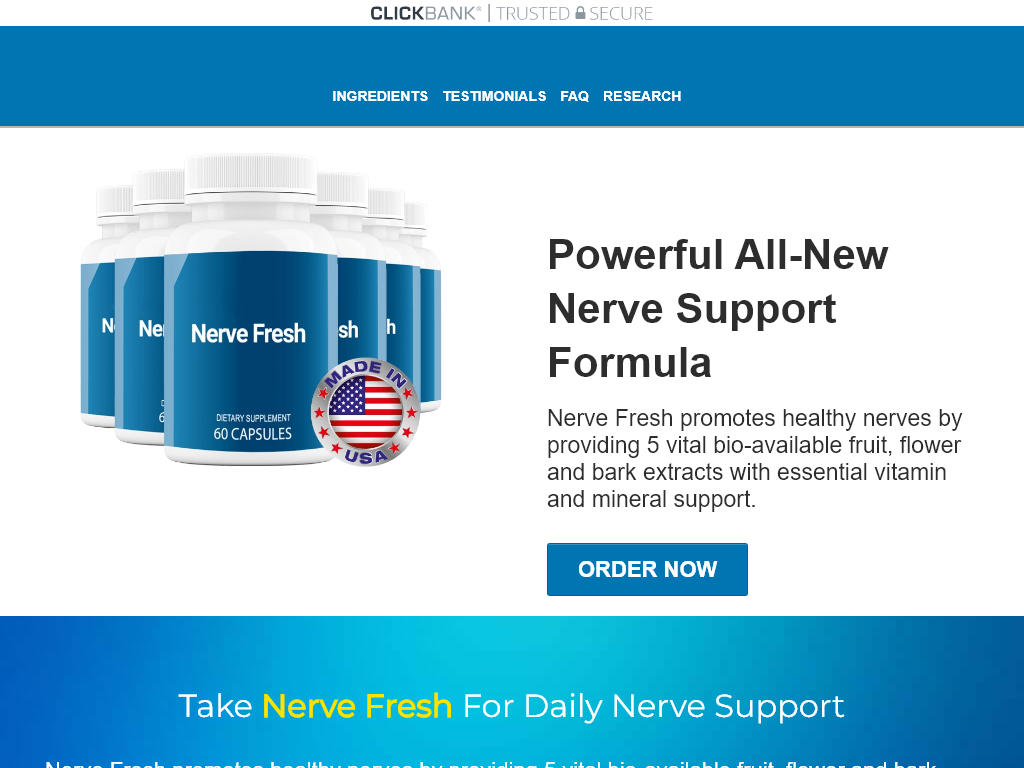 NERVE FRESH REVIEW – THE 5-SECOND “NERVE SWITCH” NO DOCTOR TOLD YOU ABOUT