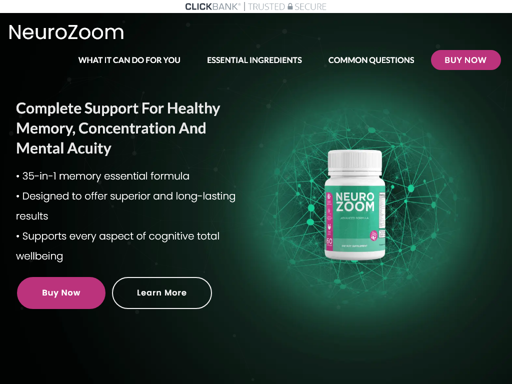 NEUROZOOM REVIEW: CAN THIS 35-IN-1 FORMULA END BRAIN FOG FOR GOOD?