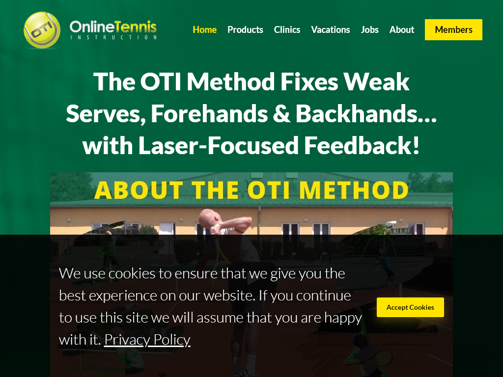 Online Tennis Instruction Official Review