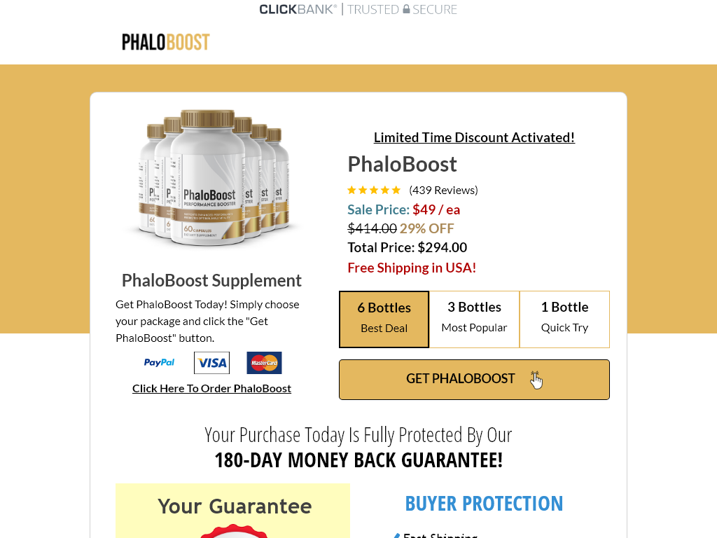 PHALOBOOST SUPPLEMENTS REVIEW – THE SHOCKING TRUTH AFTER 90 DAYS