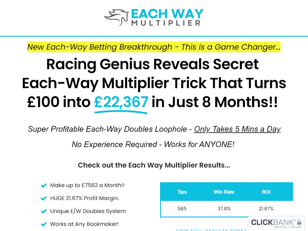 Each Way Multiplier Review