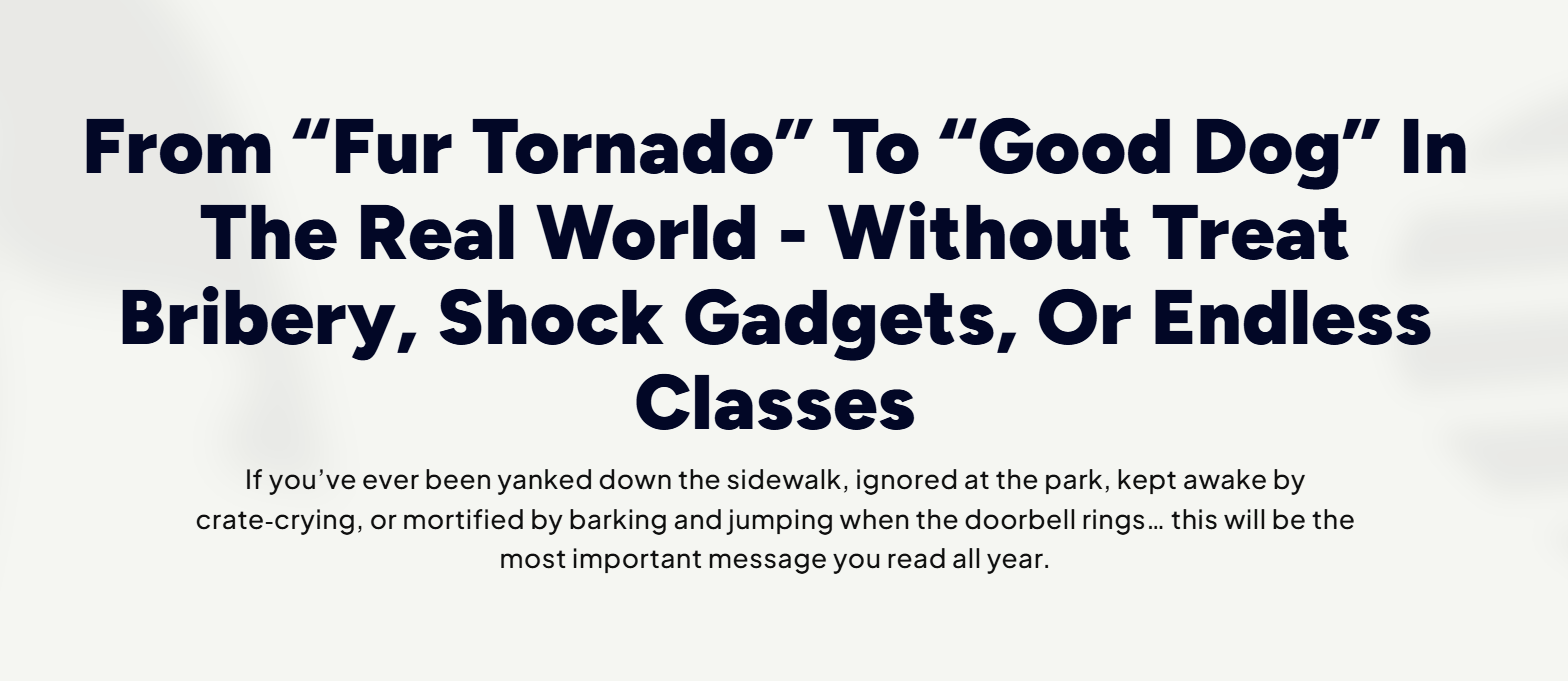 HOW TO RAISE A GOOD DOG GUIDE REVIEW | MY STRUGGLE ENDS TODAY