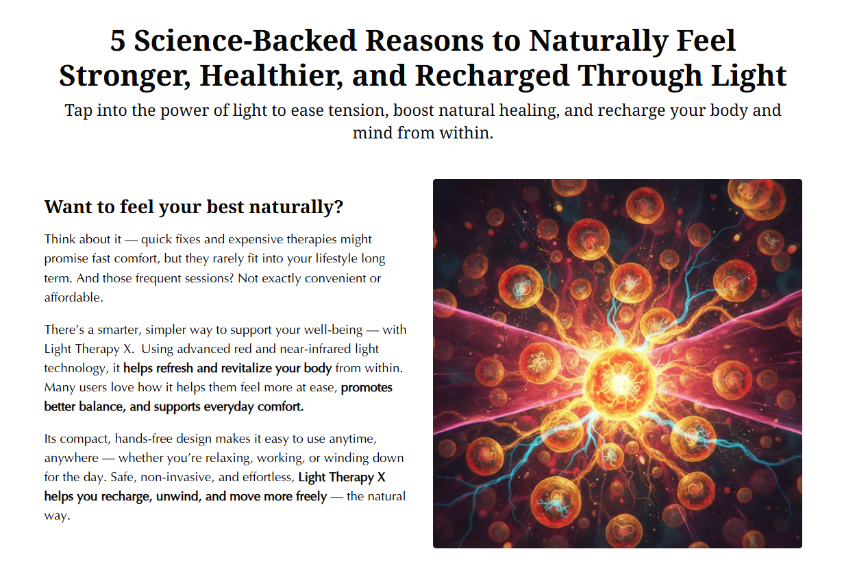 Light Therapy X Review – Is This 30-Day Secret the Real Deal?