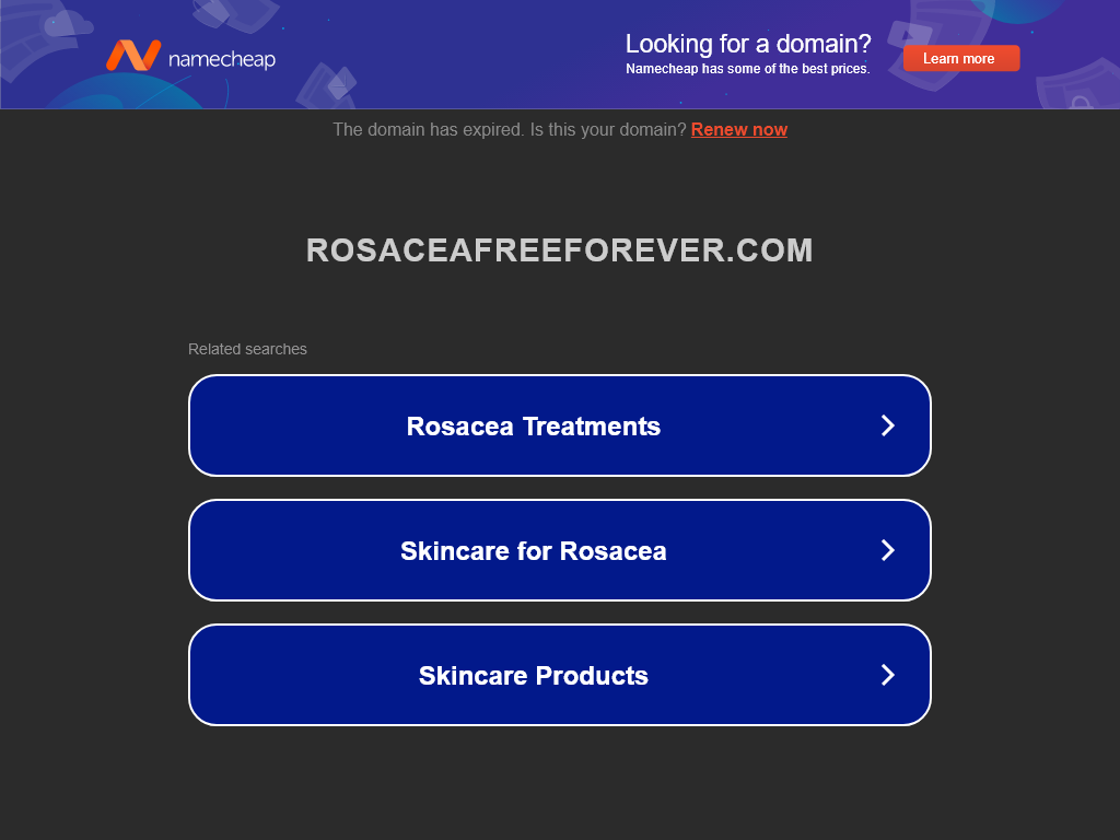 ROSACEA FREE FOREVER REVIEW – I MADE A MISTAKE IN THE FIRST WEEK