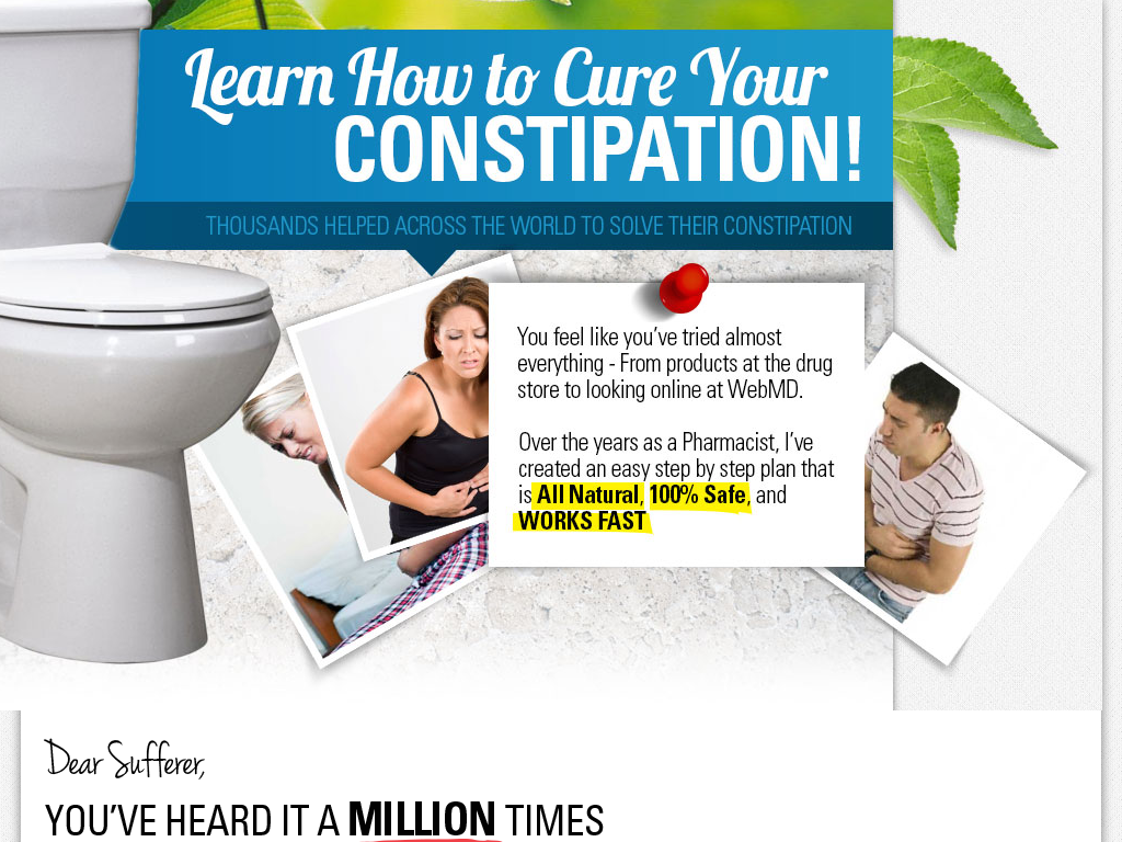 NATURE’S QUICK CONSTIPATION CURE REVIEW – RESULTS I SAW IN LESS THAN A WEEK