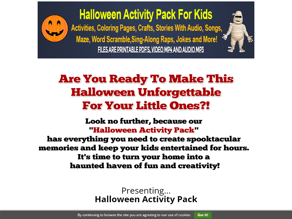 HALLOWEEN ACTIVITY PACK REVIEW | WHAT HAPPENED IN THE FIRST 60 MINUTES?