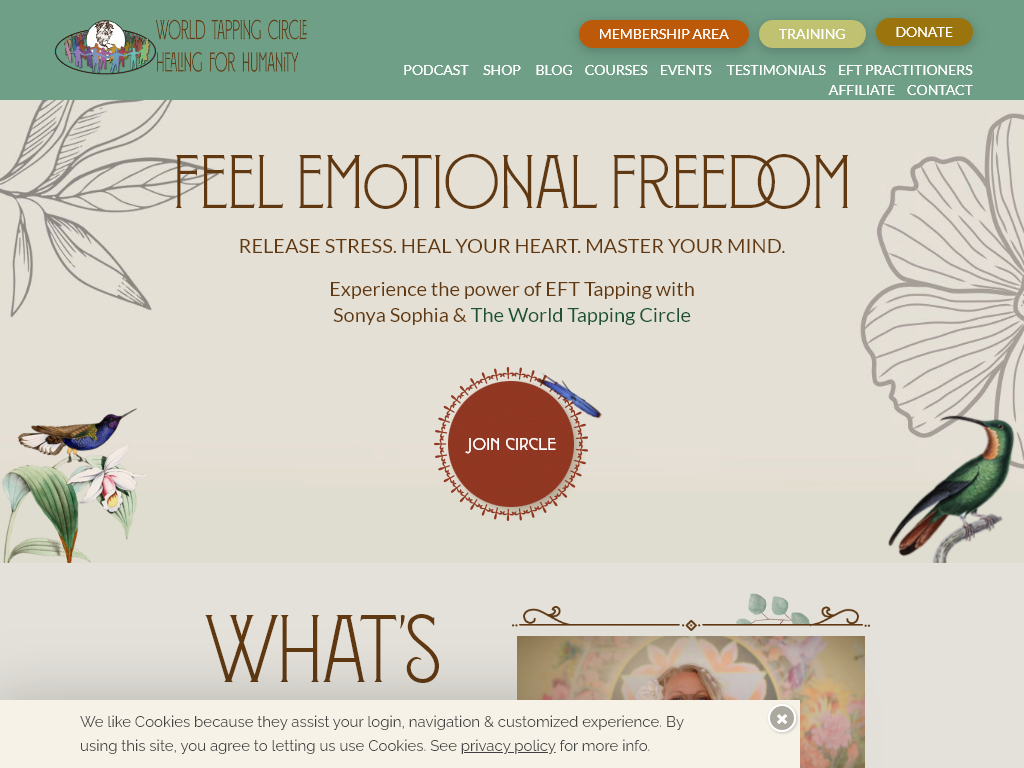 THE WORLD TAPPING CIRCLE REVIEW | MY 2 WEEK FAST TRACK