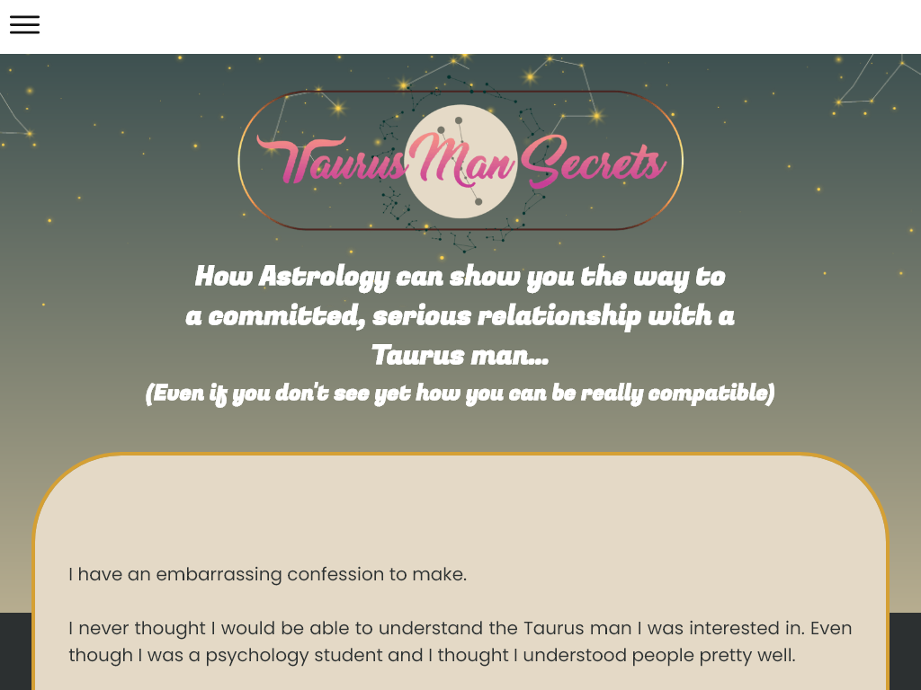 TAURUS MAN SECRETS REVIEW | WHY I CAN’T STOP USING IT