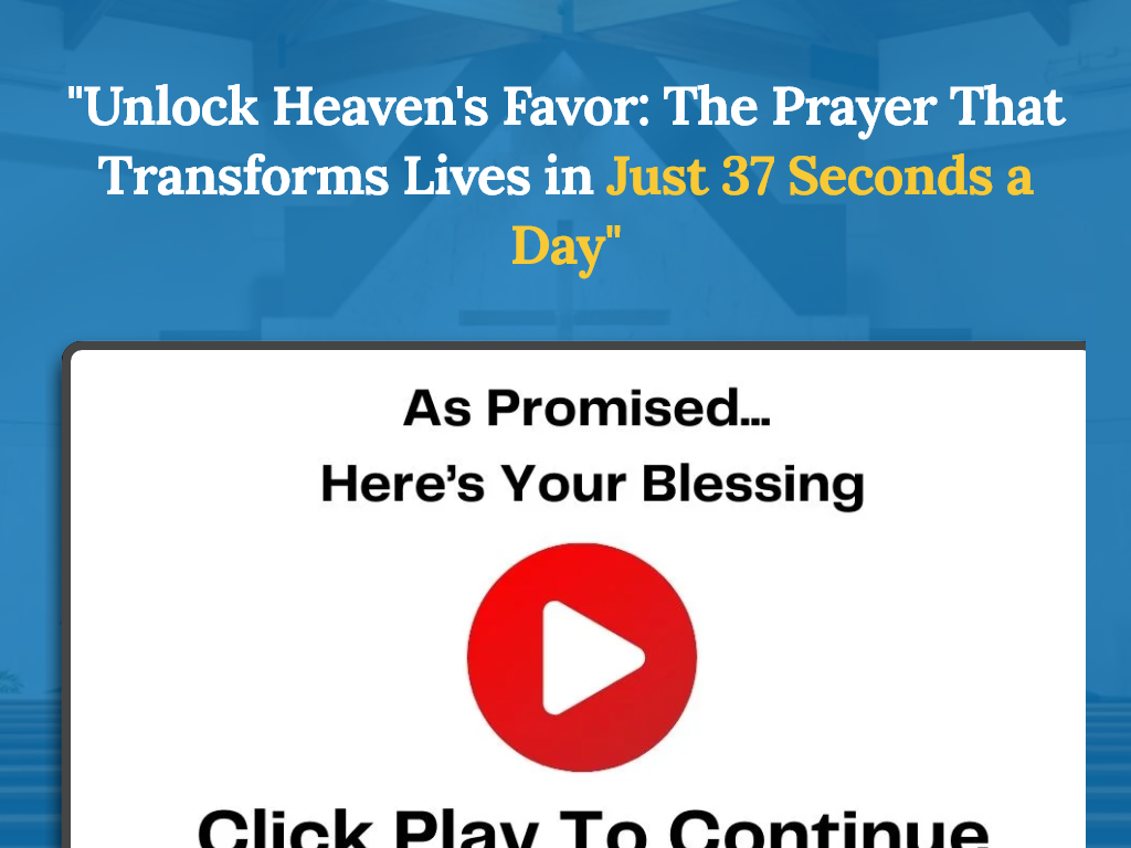 THE COVENANT BLESSING REVIEW | THE FIRST 10 MINUTES CHANGED EVERYTHING