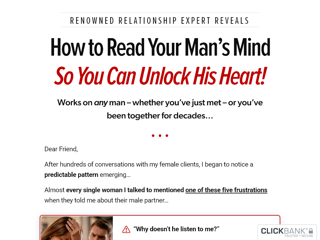 What’s He Really Thinking Review – 45-Day Test Reveals the Truth?