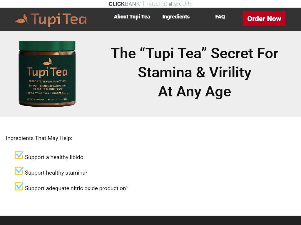 TUPI TEA REVIEW : I WASTED 3 MONTHS BEFORE TRYING THIS