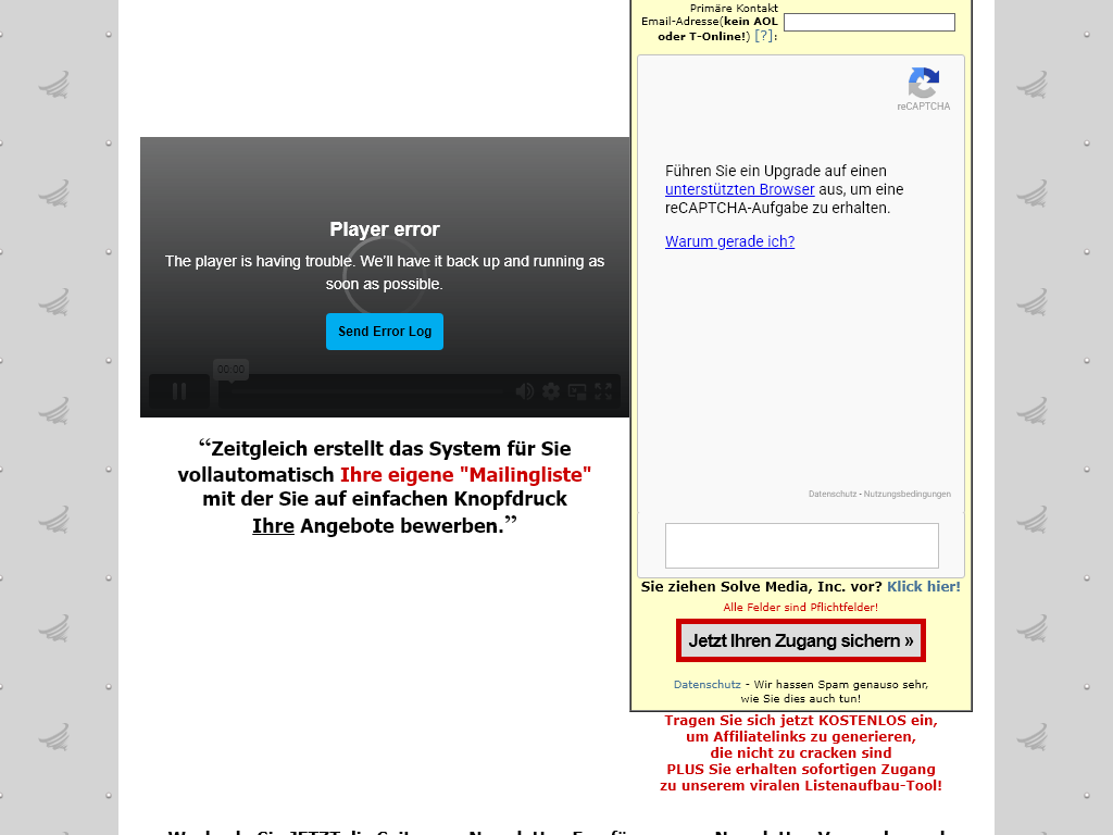 VIRALURL.DE REVIEW – I MADE A MISTAKE IN THE FIRST WEEK