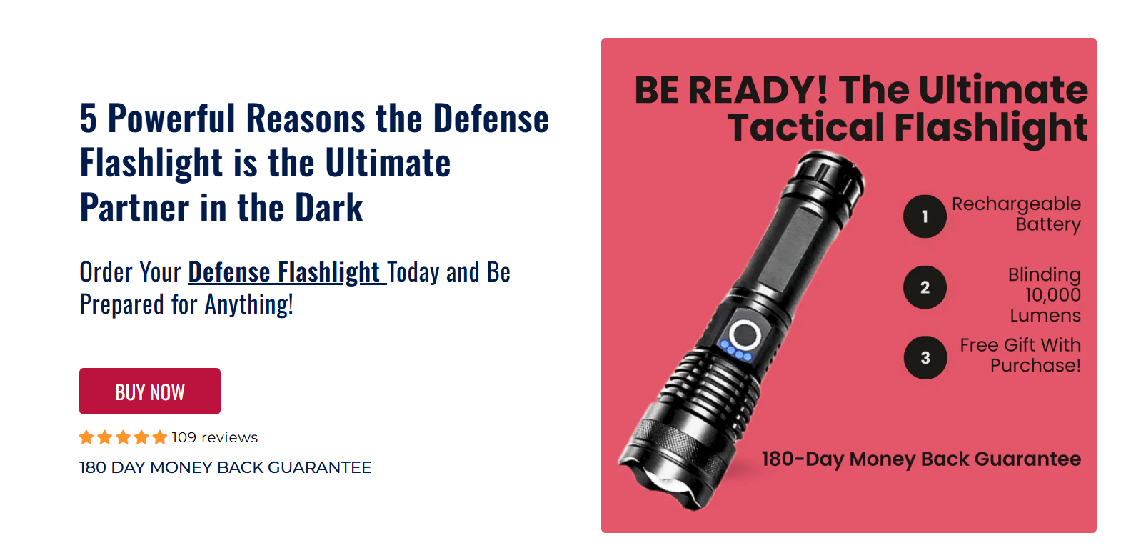 DEFENSE FLASHLIGHT REVIEW – CAN THIS TACTICAL LIGHT REALLY OUTSHINE THE COMPETITION?